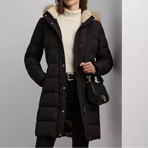 Lauren Ralph‎ Lauren
Women's Petite Faux-Fur-Trim Hooded Puffer Coat